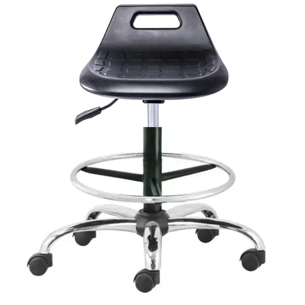 Laboratorijska (industrijska) stolica PU-CH RING